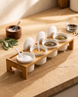 Ceramic Seasoning Jars with Stand - Hero Lifestyle Shot
