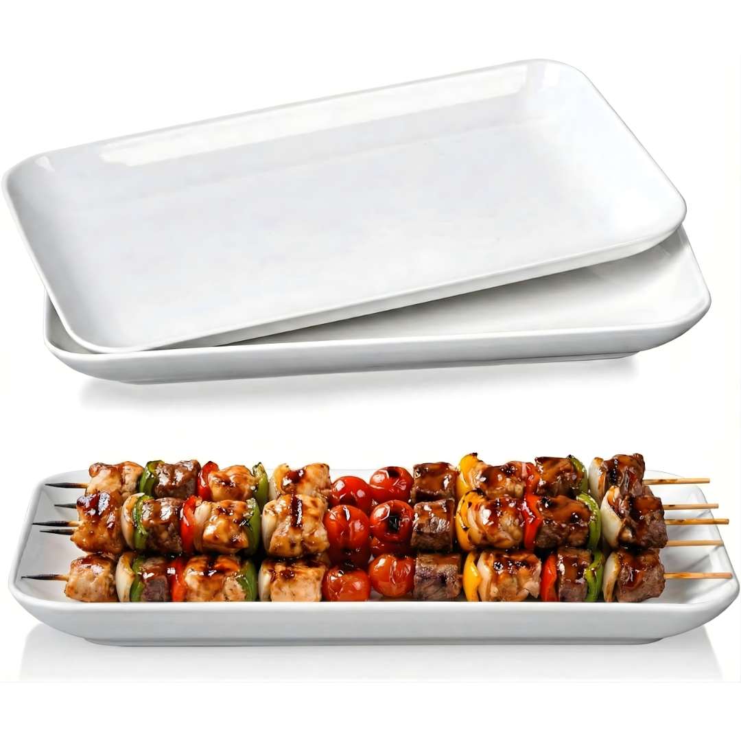 12" Porcelain Hosting Platter Set (3 ct)