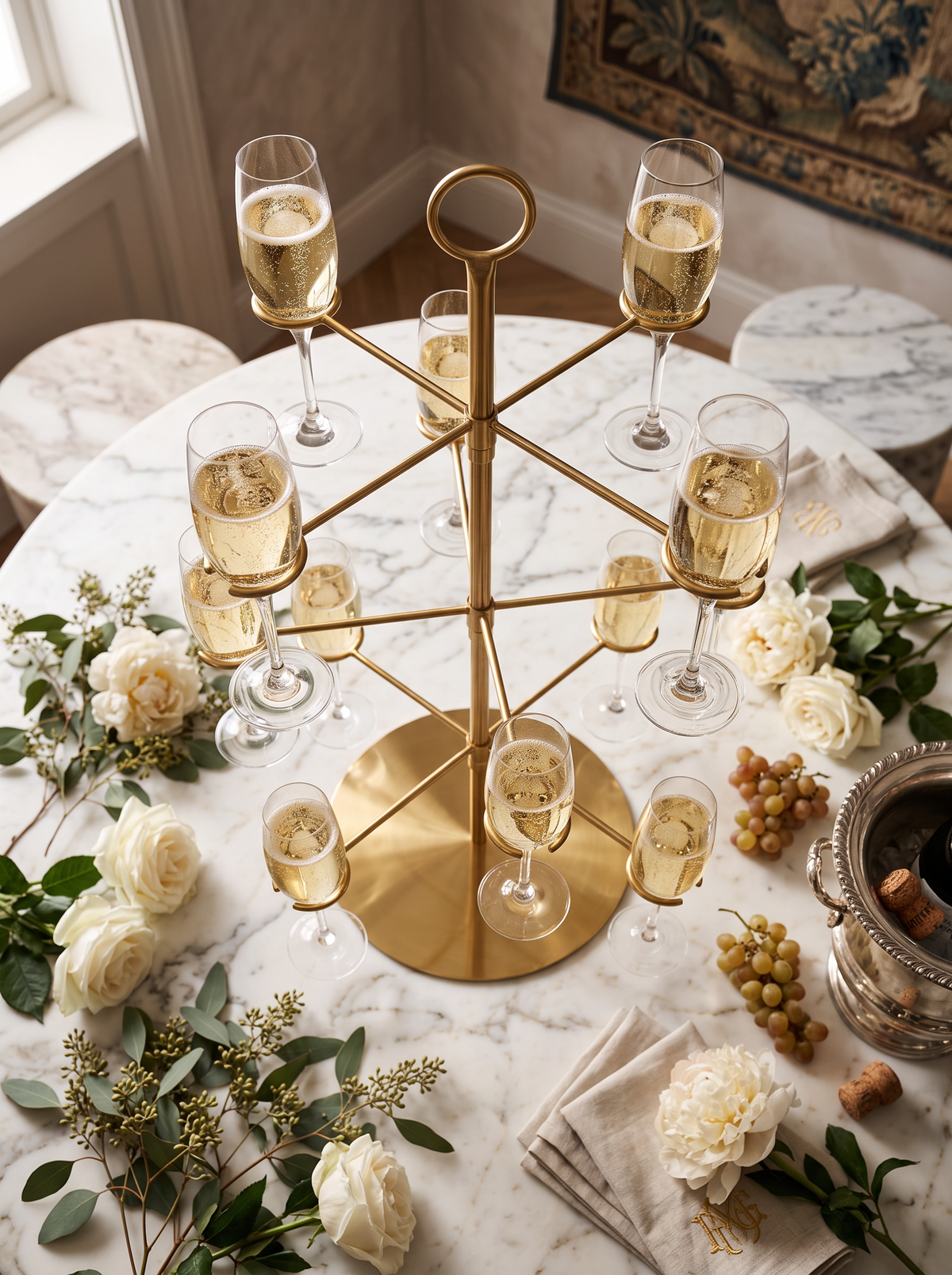 Champagne Tower